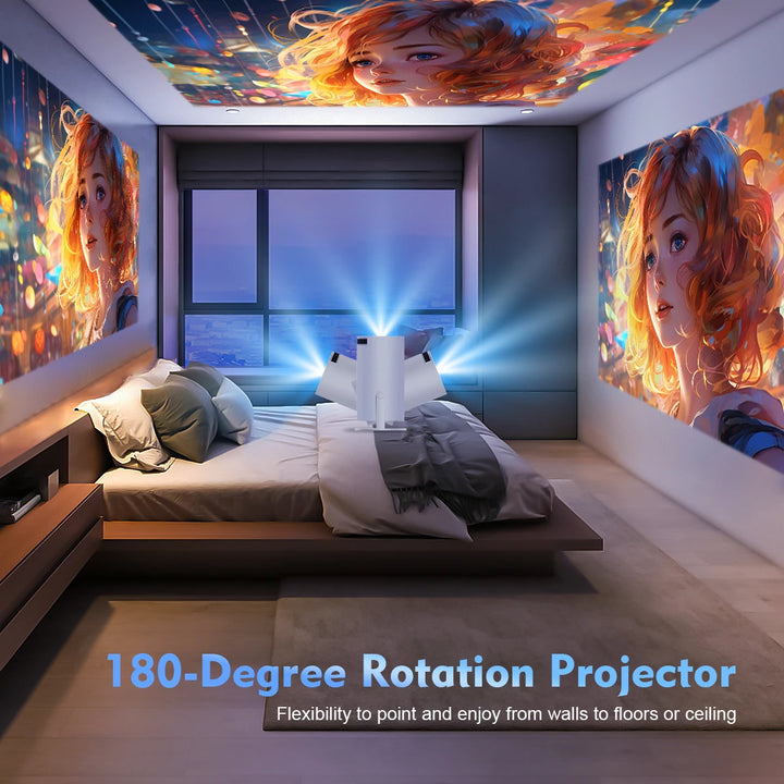 Projetor Smart Tv 4K-Cinema Portatil